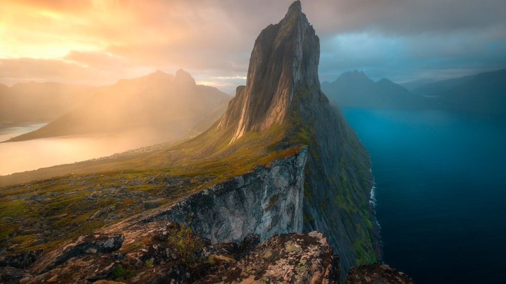 Duality by Armand Sarlangue, Landscapes, Waterscapes, and Flora Winner. Senja Island, Norway.