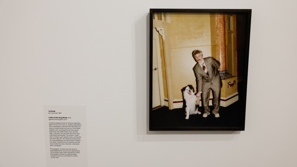 Leith at the Dog Show, 2025.
Photo: Jo Duck.
The National Photographic Portrait Prize 2026. Image: Tim Levy