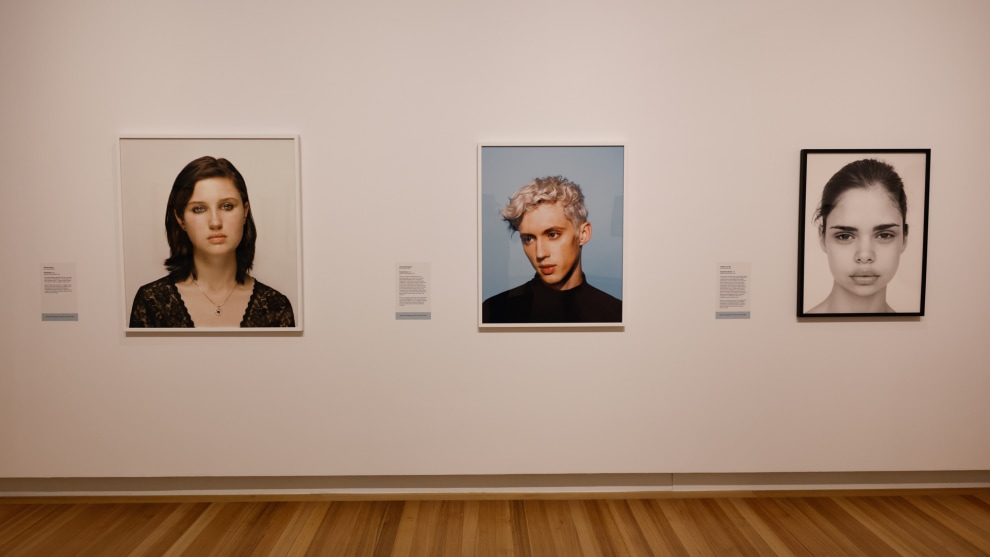 The National Photographic Portrait Prize Retrospective.
Image: Tim Levy