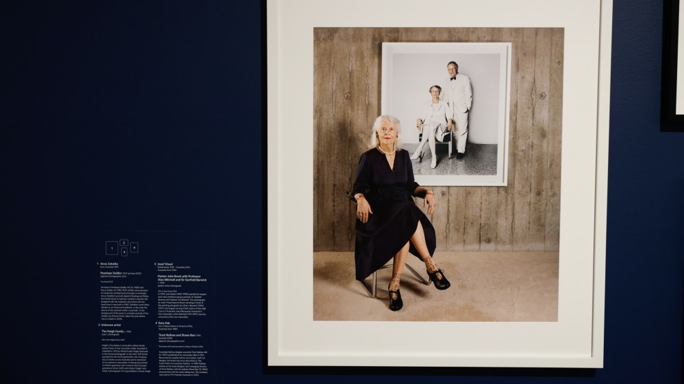 Power Suits exhibition. Image: Tim Levy