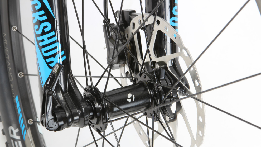 Boost hub spacing is used front and rear, so there's no backwards compatibility with older wheels that you may already own.