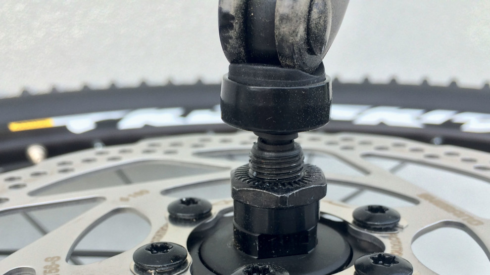 Our test bike must have slipped past all of their QC checks as the rear wheel had a number of loose rotor bolts.