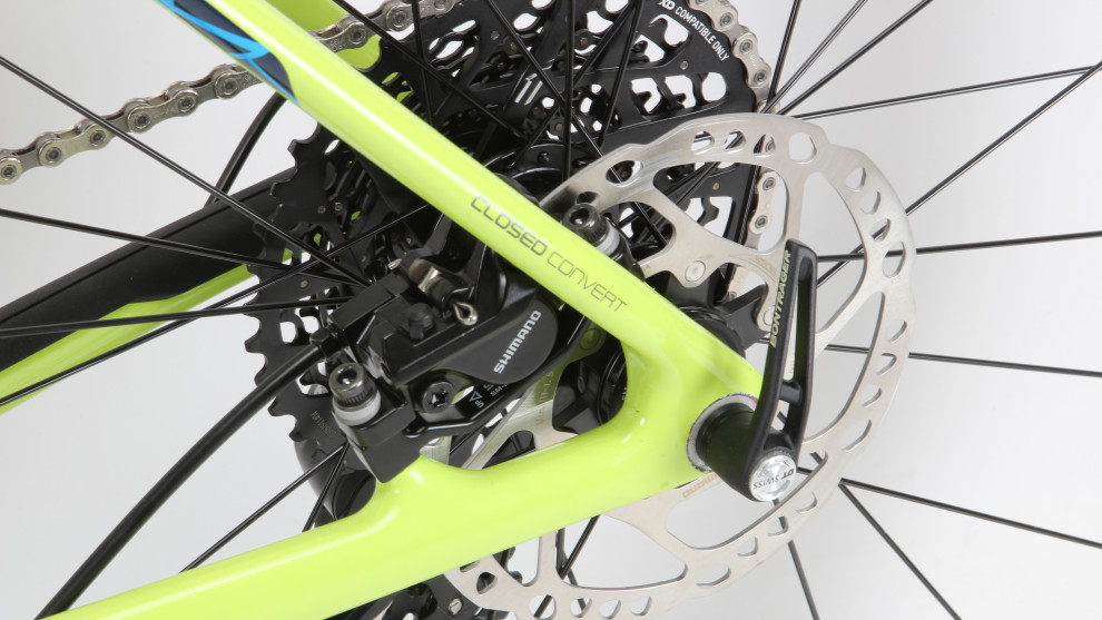 They may only be Deore level but the brakes on the Procaliber performed brilliantly.