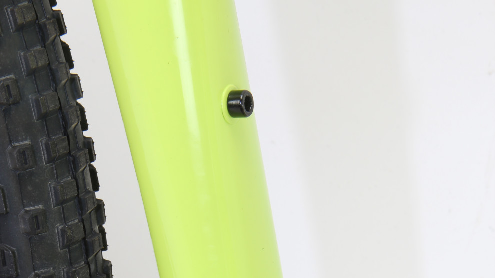 As good as the 1X11 gear spread was, some marathon events will demand a wider range. Thankfully the Procaliber still accommodates a front derailleur if you need to fit a 2X drivetrain.