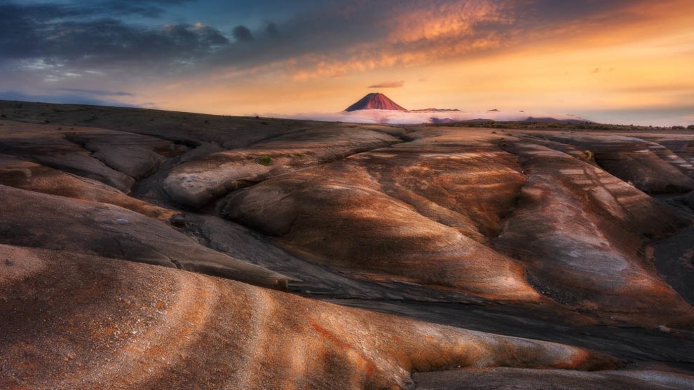 Dylan Toh, Patterns Of Mount Doom, Ngauruhoe, North Island, New Zealand