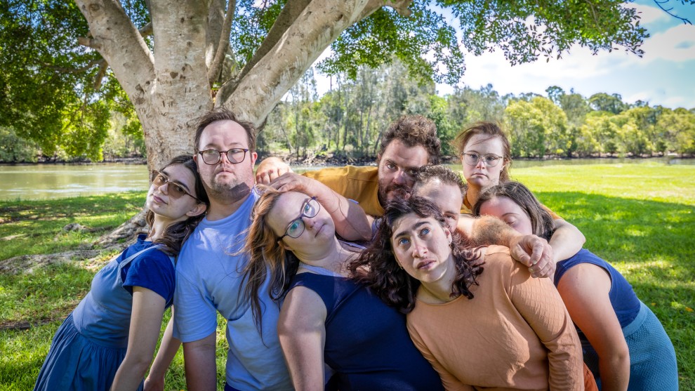 Members of the Sprung Ensemble. Photo by Thomas Oliver