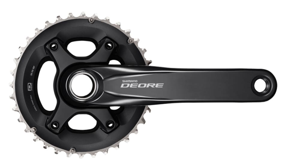 In 2X format the cranks will be offered with 28/38, 26/36 and 24/34 tooth chainring options. The 3X version will run 22/30/40T chainrings.