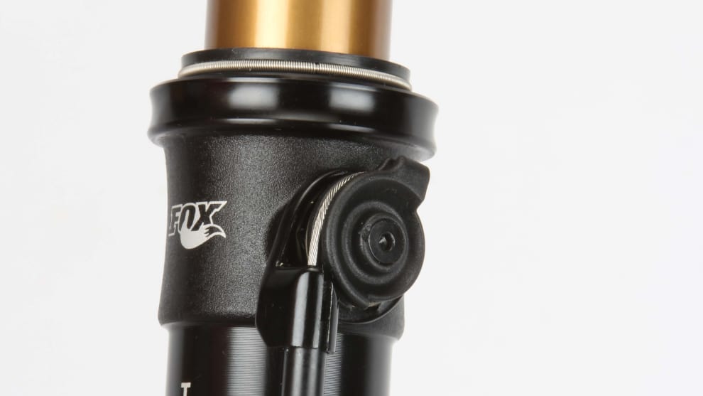The externally routed version of the Transfer terminates the cable at the base of the post &mdash; using a fixed position means tidy cable routing.