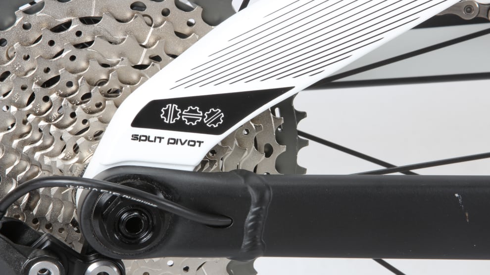 The Split-Pivot suspension system offers admirable performance and certainly knows how to take a big hit.