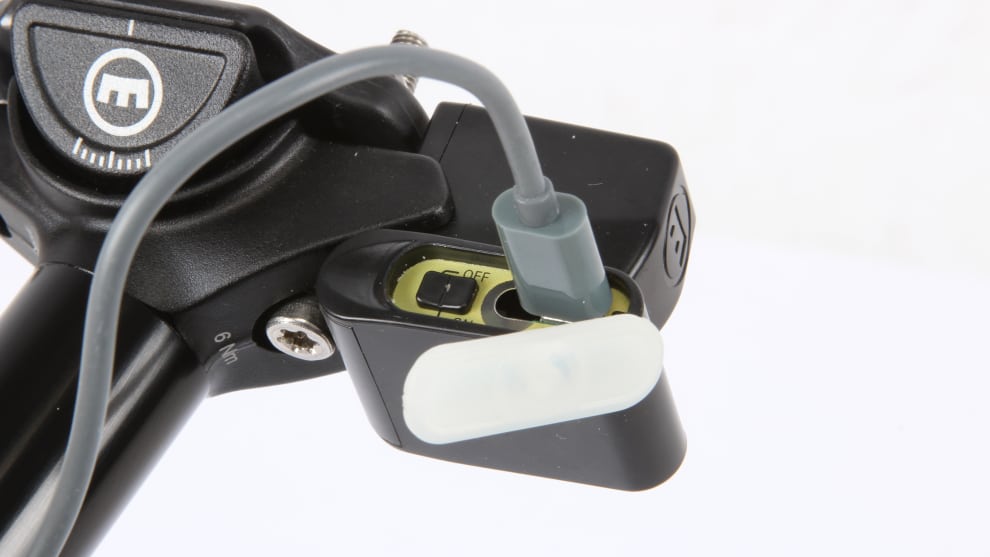 Charging your seatpost? Sure, but you&rsquo;ll only need to do it once every few months with the Vyron.