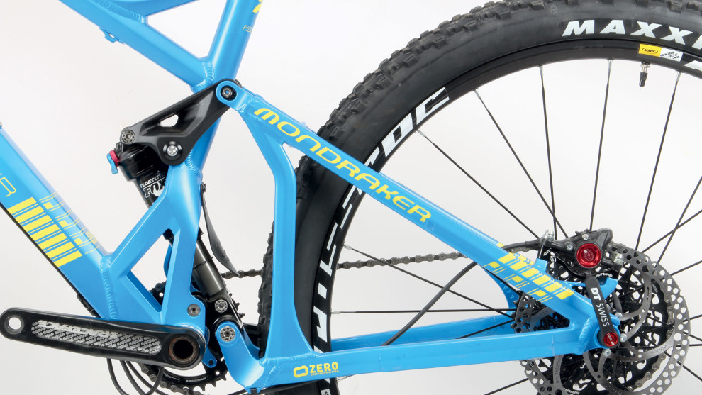 The Zero suspension is a short link four-bar system, not entirely unlike a DW Link or Maestro system.