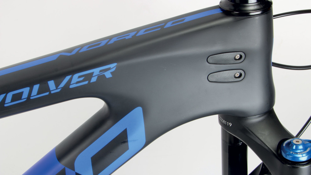 The frame accommodates a number of cable routing options with tidy covers for any ports that aren't being used.