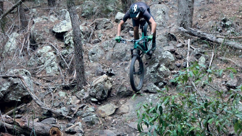 Like your riding rough and rocky; head for the black rated Bad Apples trail.