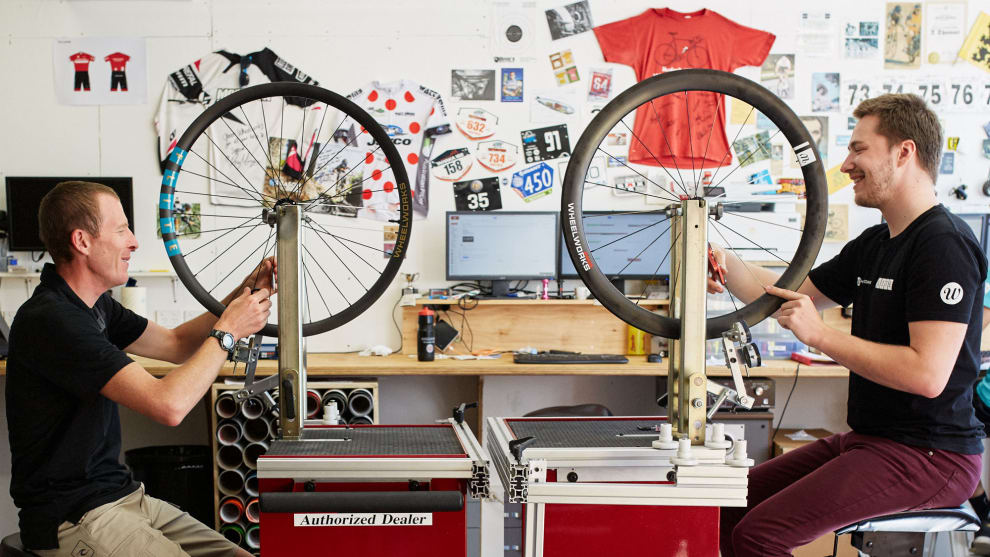 Not your average workshop; Wheelworks is a schmick and clean setup that relies heavily on custom tools, computer programs and strict adherence to a process.
www.josephkelly.com