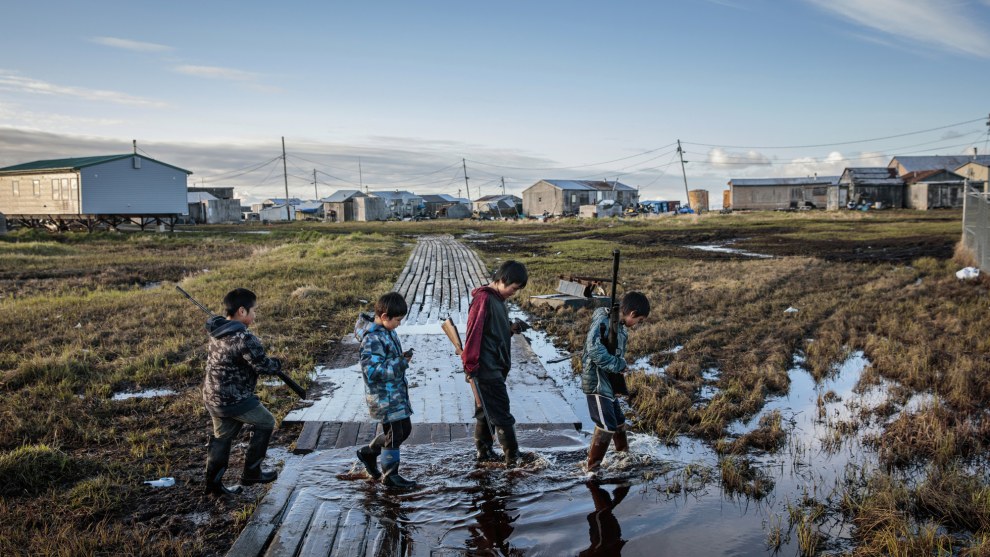 &copy; Katie Orlinsky. Winner of the US$20,000 Alexia 2019 Professional Grant to support her project, &ldquo;Chasing Winter&rdquo;. The project examines how climate change is affecting communities across Alaska and changing their relationship to animals and the land.