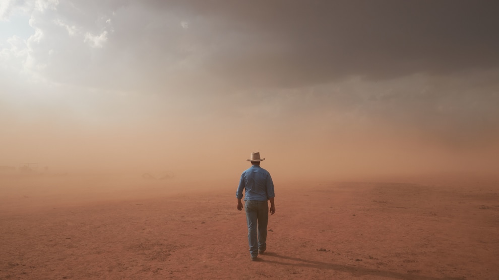 &copy; Joel B. Pratley. National Photographic Portrait Prize winner. Drought story, 2020. Digital print on paper.