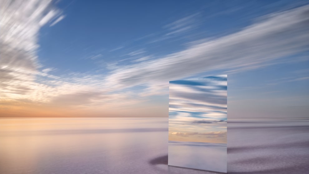 Murray Fredericks, Mirror 17, 2017, digital pigment print on cotton rag, edition of 7, 120 x 155 cm. Courtesy the artist and ARC ONE Gallery, Melbourne.