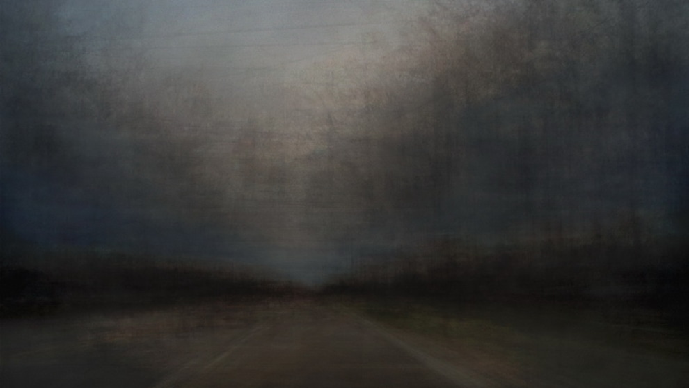 THIRD PLACE - Al Wildey - Midland
&ldquo;This landscape photograph is a digital composite comprised of 100 photographs of a journey merged into a single image to create the illusion of travel through time and space.&rdquo;