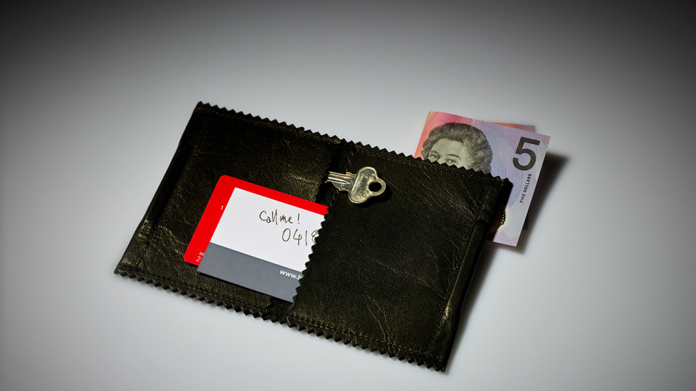 Ivett Simon &ndash; Palindrome Cardholder. Photo: Peter Whyte