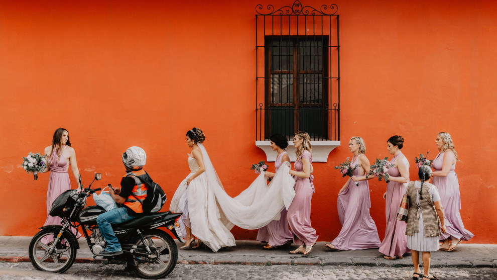 Second place, Bridal Party, Thu Tran, USA.
