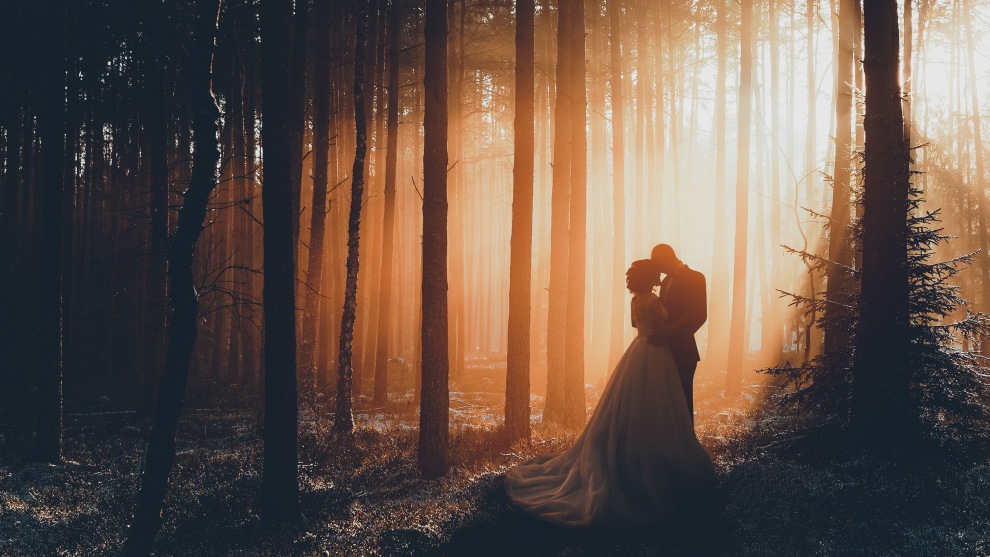 &copy; Jimmy Bui. An intimate moment with the bride groom in Big Bear, California.