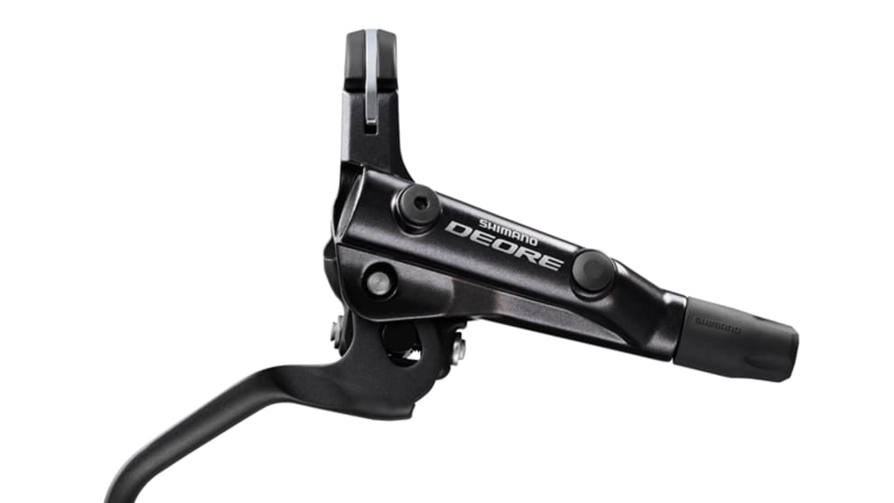 The slimmed down M6000 levers now look a lot like the high-end XT stoppers.
