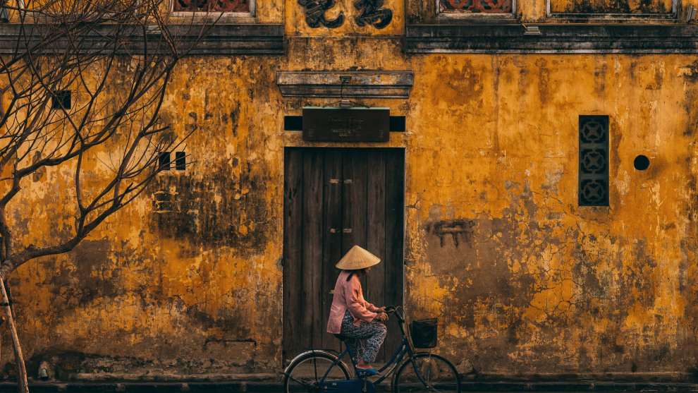 Hoi An, Vietnam, Yellow morning.