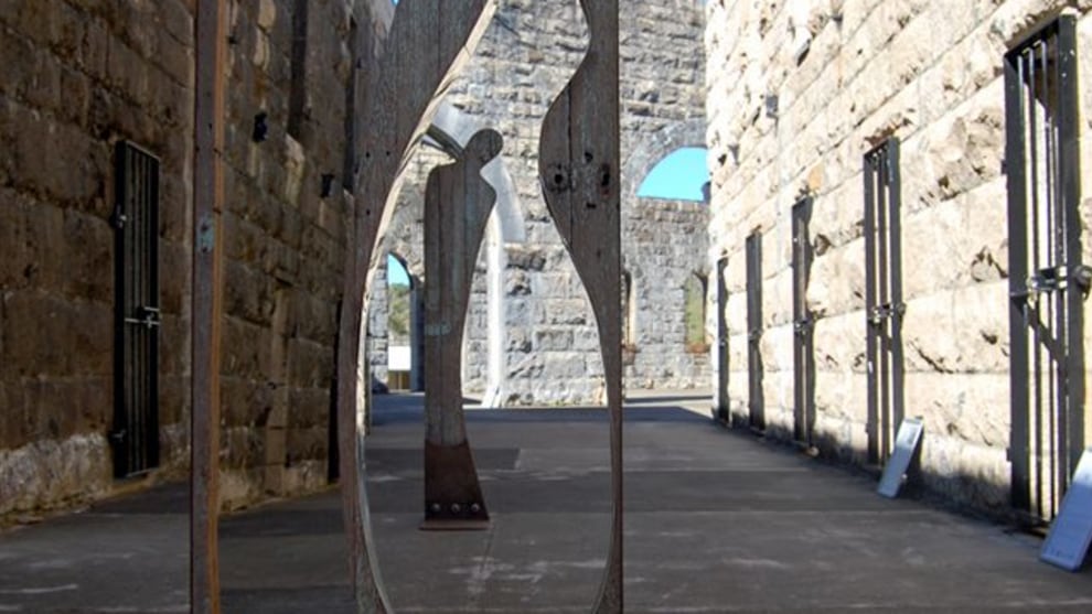 Current student's entry into the annual Sculpture in the Gaol exhibition held in South West Rocks.