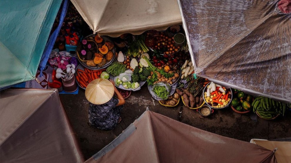 A finalist in the Travel category &ndash; a market in Vietnam (Credit: Thanh Tran)