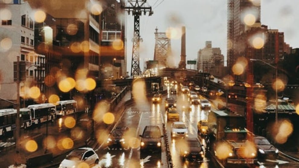 A finalist in the Mobile category &ndash; this picture was taken during the New Year holiday in NYC from the Roosevelt Island aerial tramway (Credit: Tatiana Borodina)