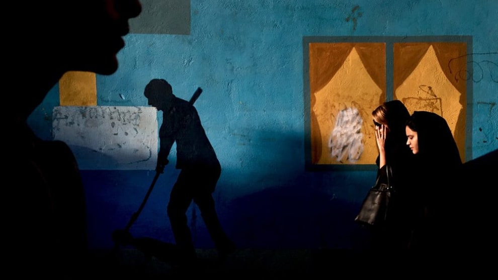 The winning photograph in the Mobile category (Credit: mohammad mohsenifar)