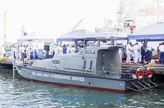 The Sri Lanka Navy Hydrographic Service Sloop P267. 

Credit: Sri Lanka Navy Hydrographic Service