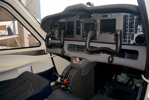 Simple, uncluttered and logically laid out. The Twenty-Ten has a pilot's cockpit. (Steve Hitchen)