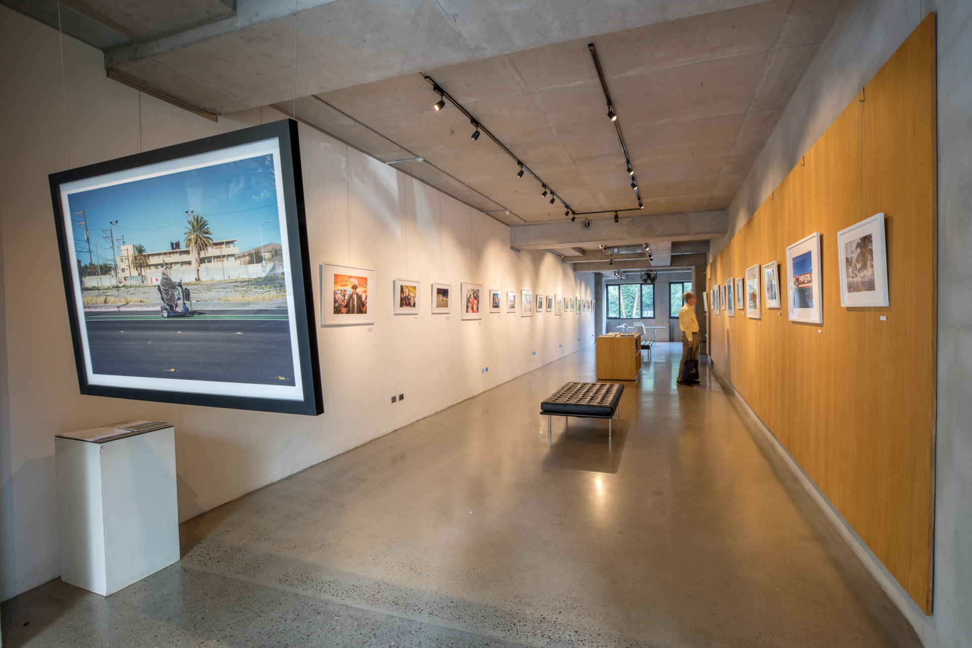 When hanging the images, trial the photographs in different position and order. Often it is better to have dissimilar images next to each other so that the viewer 'resets' their internal dialog. For example, instead of having 5 landscape images in a row, punctuate them with macro images. Photo: © Tim Levy