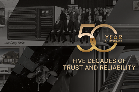 Mitsubishi Electric celebrates a 50-year legacy of innovation.