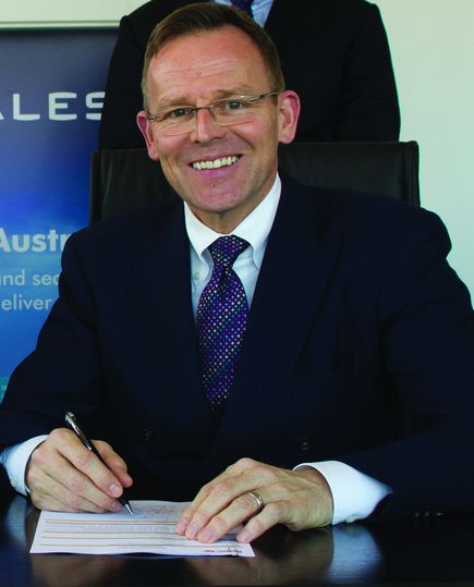 AMGC MD Dr Jens Goennemann. Credit: Thales Australia