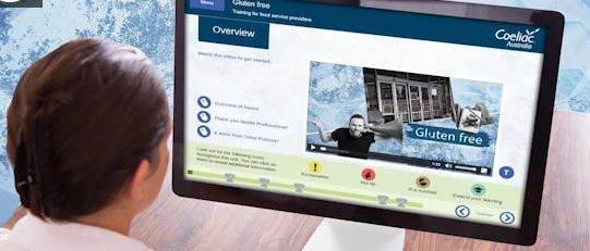 Gluten Free Online Training.