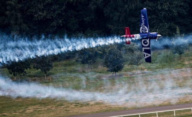 Matt Hall in action on the way to a stunning win at Ascot in 2016 (Pedrag Vukovic/Red Bull Content Pool)