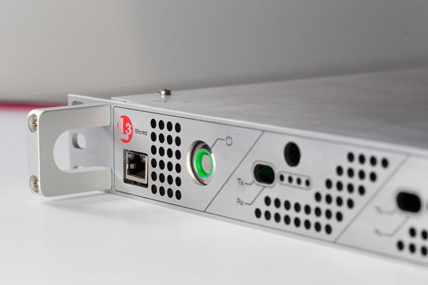 The modular link &ndash; size, weight and power is also enhanced thanks to the negated need for separate receivers, down converters or digitisers, and the reduction of cabling. Credit: Garry Schlatter