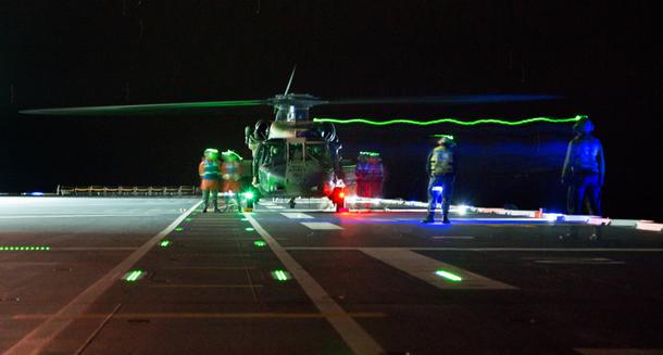 Owen International has supplied and supported ADF equipment for over 35 years. Systems include Ship Visual Landing Aids, Meteorological, Chemical Detection, Electro Optical Surveillance and Gun Fire Control Systems. Credit: Defence