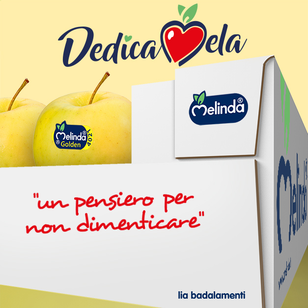 The uplifting messages on Melinda Apples are integrated into the design of the corrugated boxes, and printed on an HP PageWide T1100 Press by converter Ghelfi Ondaluti.