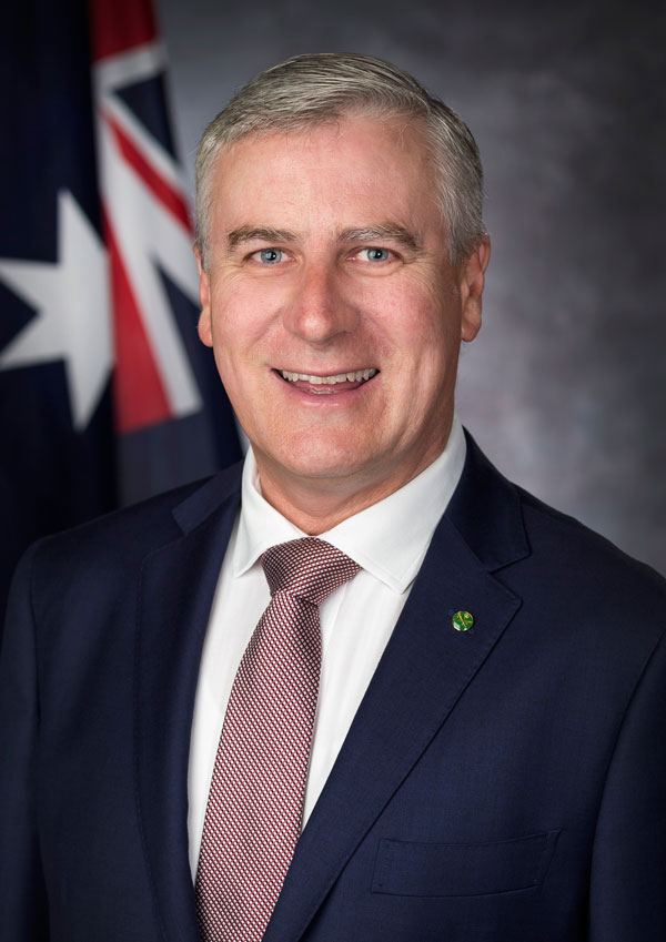 Deputy Prime Minister and Minister for Infrastructure and Transport Michael McCormack. (Commonwealth of Australia)