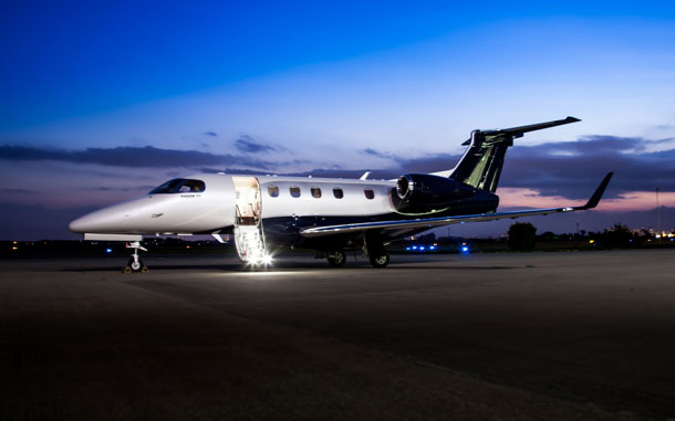 Embraer's Phenom 300 is the market leader in single-pilot business jets. (Embraer Executive Aircraft)