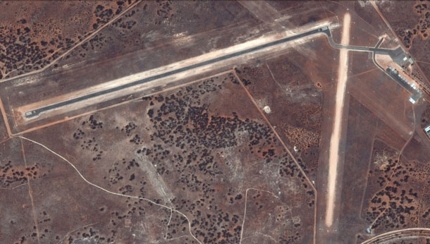 Renmark Airport in South Australia. (Google Earth/CNES Astrium)