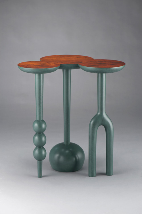 Rosewood side table by Andy Buck