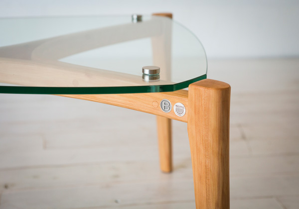 Ben Percy, Mantis Coffee Table detail, Monterey cypress.  Photo: Carol Gibbons