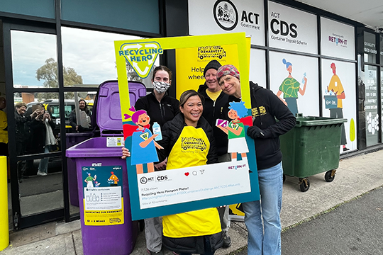 ACT CDS Cash-Back Depot in Phillip.
