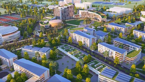 A concept image of the Aerotropolis planned for Sydney.
Liverpool Council