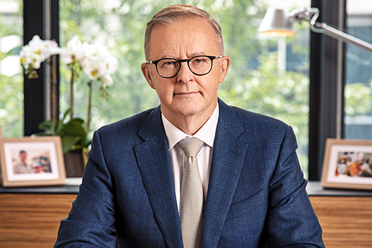 Australian Prime Minister, Anthony Albanese.