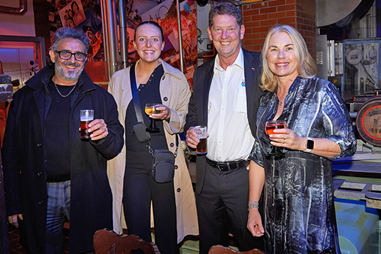 Celebrating APPMA&rsquo;s partnership with IPPO during Interpack: Robert Marguccio, Denni Egan, Michael Moran and Lindy Hughson.
